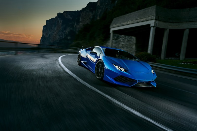 N-LARGO 版 Lamborghini Huracán 高速穿越髮夾彎