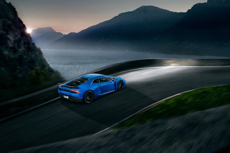 N-LARGO 版 Lamborghini Huracán 高速穿越髮夾彎