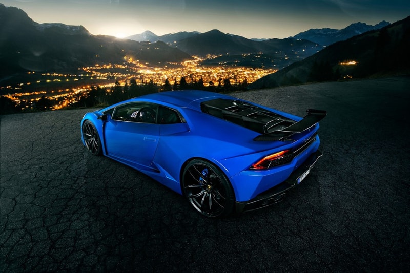 N-LARGO 版 Lamborghini Huracán 高速穿越髮夾彎