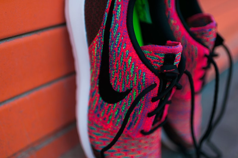 Nike Roshe NM Flyknit SE 全新配色設計「Bright Crimson」