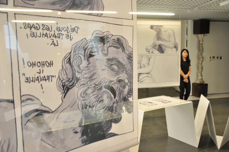 台北漫畫收藏展《L’OUVRE 9 打開 羅浮宮九號》