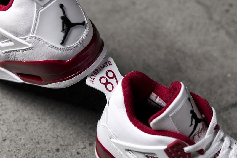 近賞 Air Jordan 4「Alternate 89」別注配色