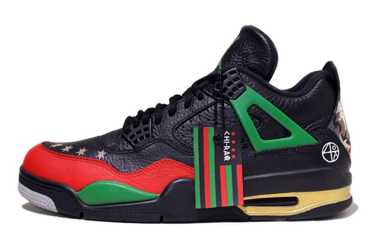 全特製 Air Jordan IV "Chi-Raq" Spike Lee 著用