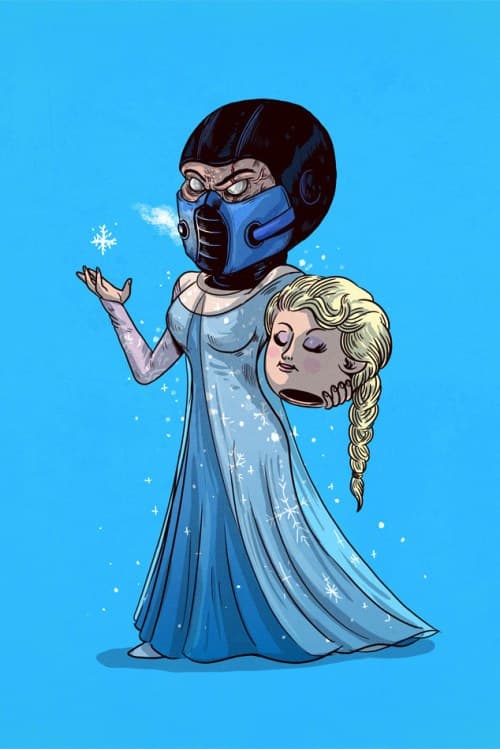 Alex Solis 最新「Icons Unmasked」插畫上載 Kickstarter 