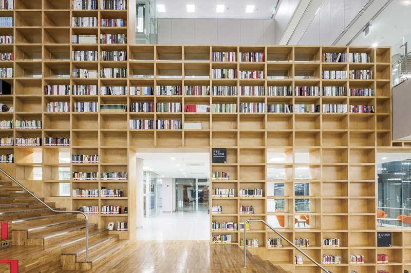 DongWoo 打造韓國湖西大學圖書館