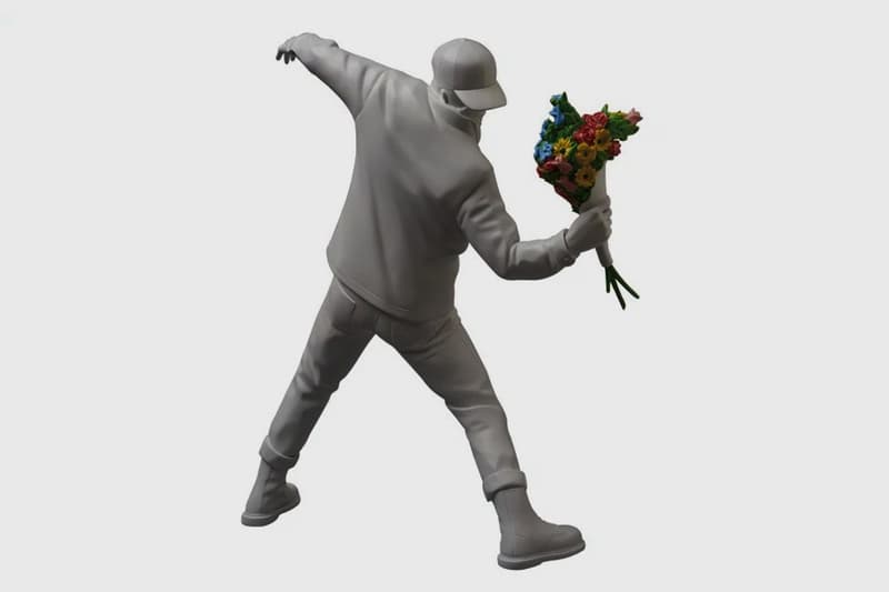 Medicom Toy 與 Brandalism 推出 Banksy「Flower Bomber」人偶