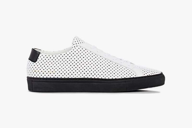 Barneys x Common Projects「BNY Sole Series」聯名 Achilles Low 系列