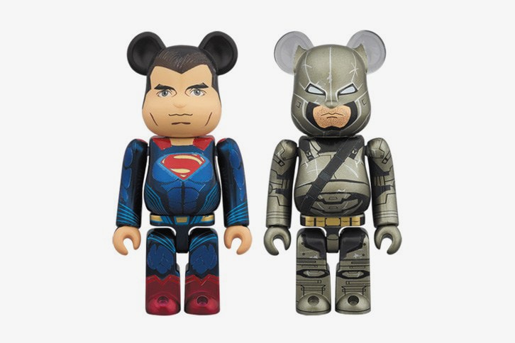 Medicom Toy 'Batman v Superman: Dawn of Justice' 100% Bearbricks