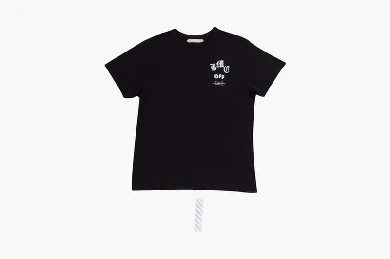 BMC Paris x OFF-WHITE 聯名 T-Shirt 系列
