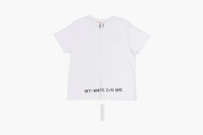 BMC Paris x OFF-WHITE 聯名 T-Shirt 系列