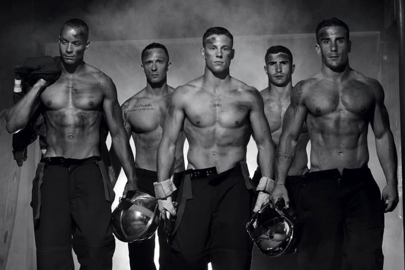 法國消防員為人道慈善團體拍攝 2016 月曆籌款