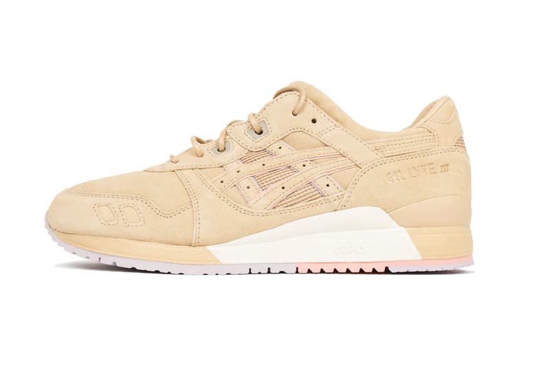 CLOT x ASICS Tiger GEL-Lyte III「SAND AND LAVENDER」聯名系列