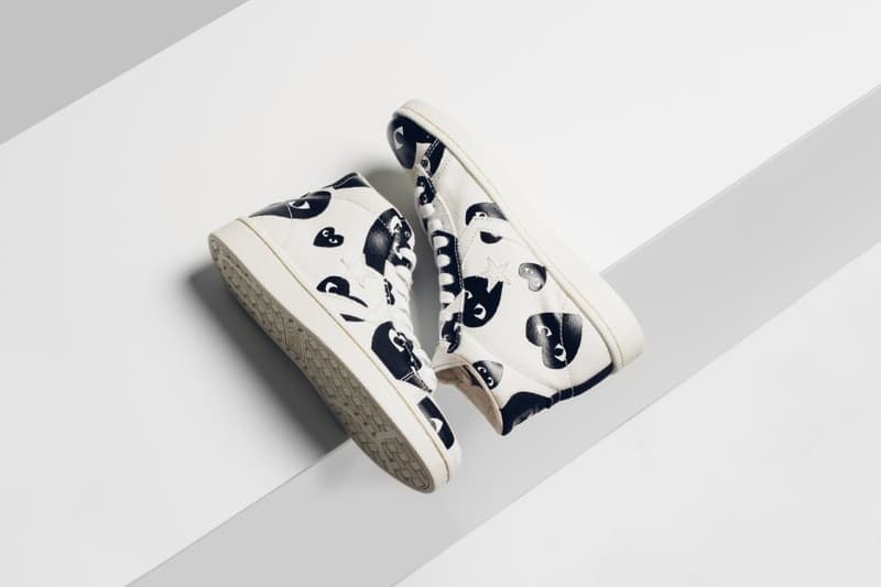 COMME des GARÇONS PLAY x Converse 聯名 Pro Leather 系列