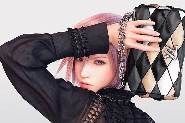 Louis Vuitton x《Final Fantasy XIII》廣告現身
