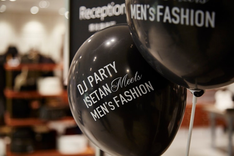 上海梅龍鎮伊勢丹 ISETAN MEN’s FASHION 男士館 DJ 派對現場回顧