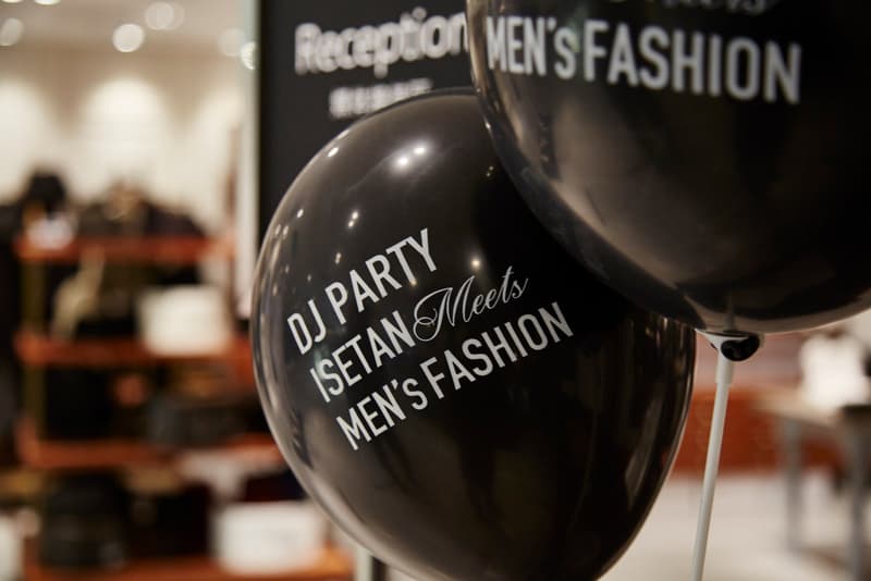 上海梅龍鎮伊勢丹 ISETAN MEN’s FASHION 男士館 DJ 派對現場回顧