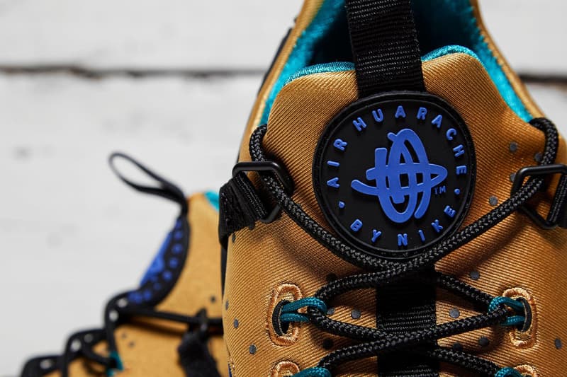 Nike Air Huarache Utility "ACG Tan and Blue"