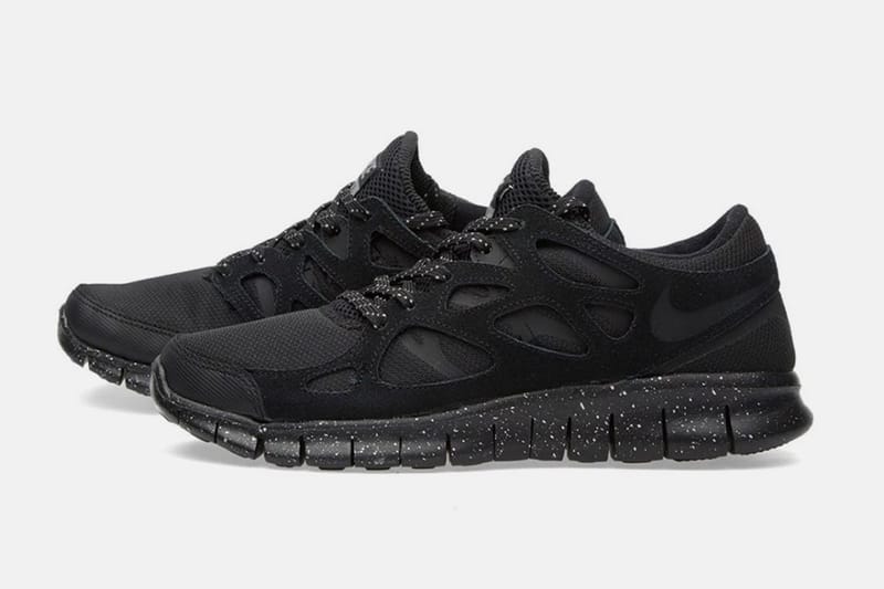 Nike Free Run 2.0 Premium「Black/Metallic Pewter」配色