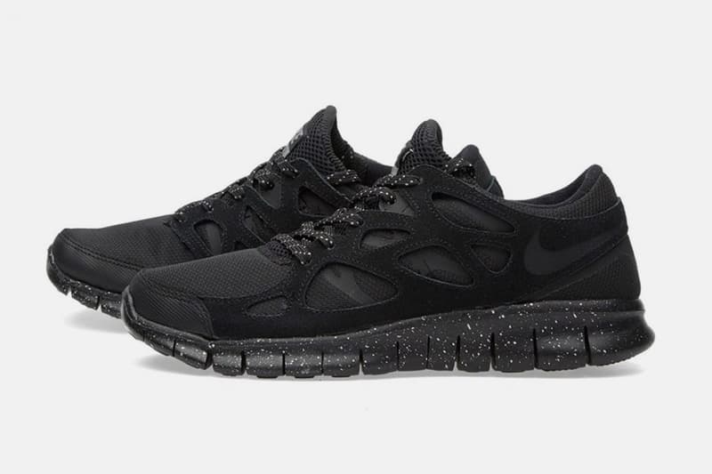 Nike Free Run 2.0 Premium「Black/Metallic Pewter」配色