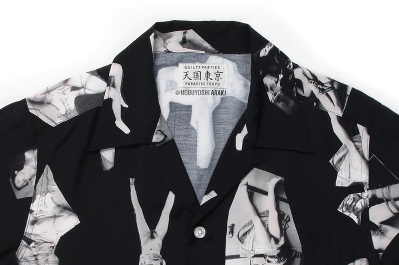 荒木経惟 x WACKO MARIA 聯名夏威夷恤系列