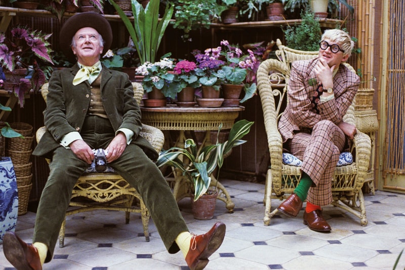 Peter Schlesinger 鏡頭中的 Andy Warhol 和 Anna Wintour
