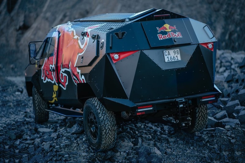 Red Bull x Land Rover 打造隱形戰車 Party Van