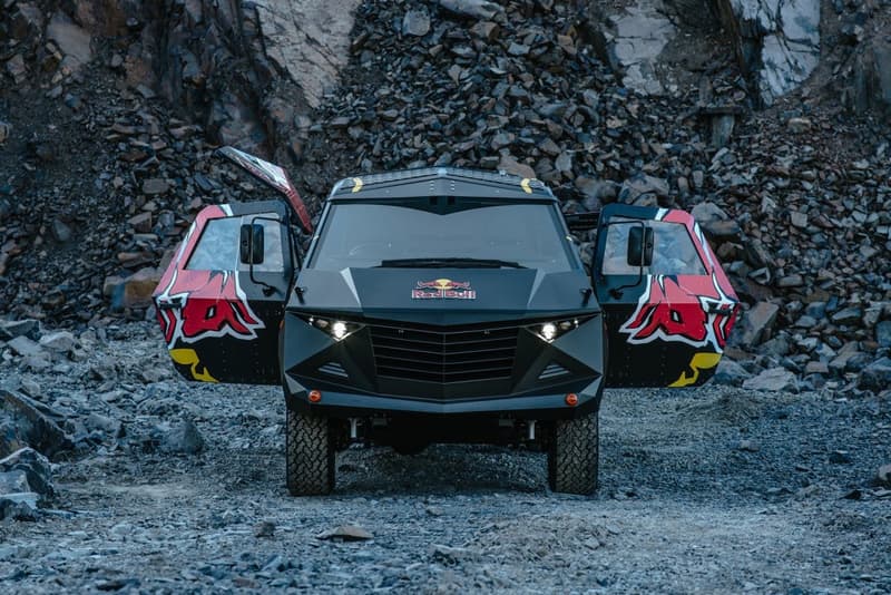Red Bull x Land Rover 打造隱形戰車 Party Van