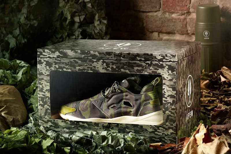 Reebok x Afew Furylite GM「Canopy Camo」聯名套組