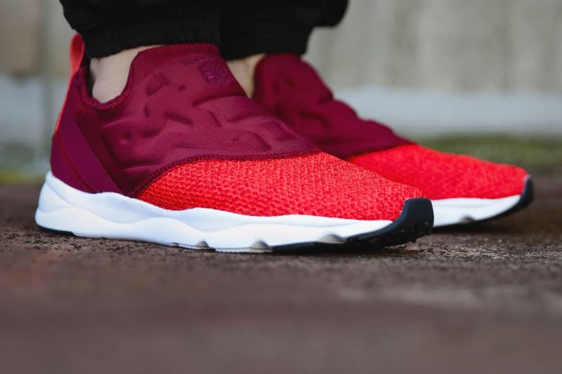 Reebok Furylite Slip-On Knit「Burgundy」配色