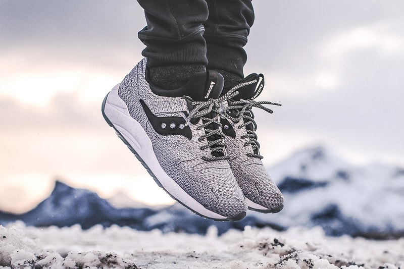 Saucony Grid 9000 全新配色設計「Dirty Snow」