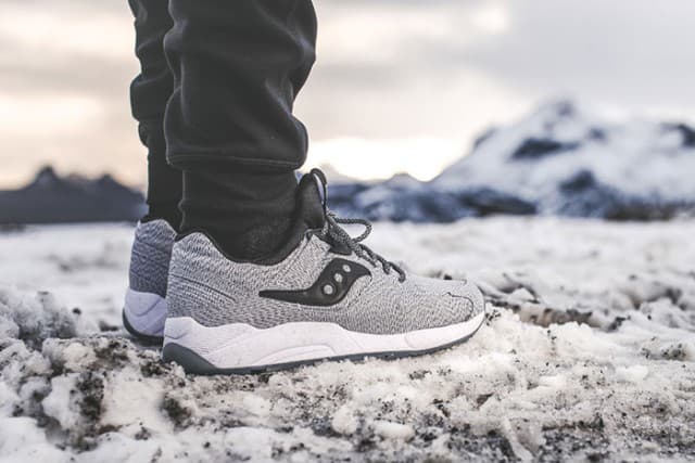 Saucony Grid 9000 全新配色設計「Dirty Snow」