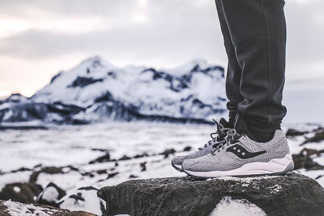 Saucony Grid 9000 全新配色設計「Dirty Snow」