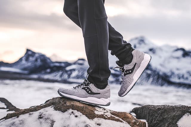 Saucony Grid 9000 全新配色設計「Dirty Snow」