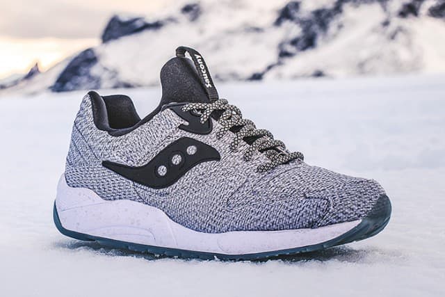 Saucony Grid 9000 全新配色設計「Dirty Snow」