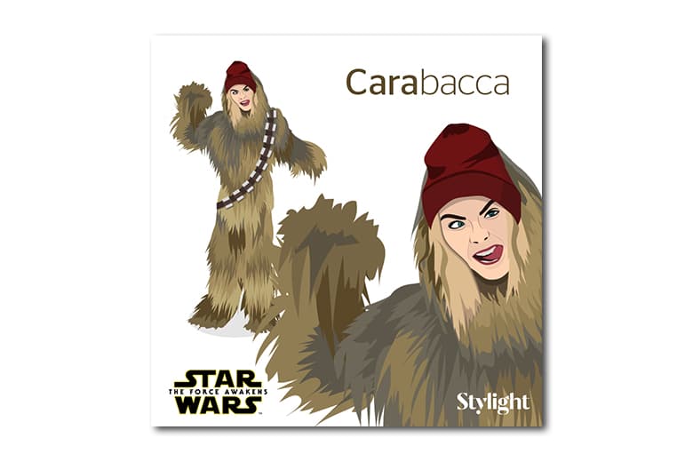 時尚名人化身《Star Wars》人物