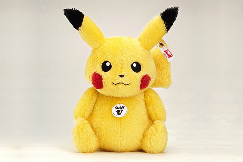 Steiff 推出豪華限定版比卡超玩偶