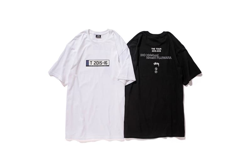 STÜSSY 展開 猪野秀史 × 藤原浩 2015-2016 巡迴音樂會別注系列