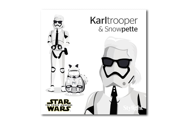 時尚名人化身《Star Wars》人物