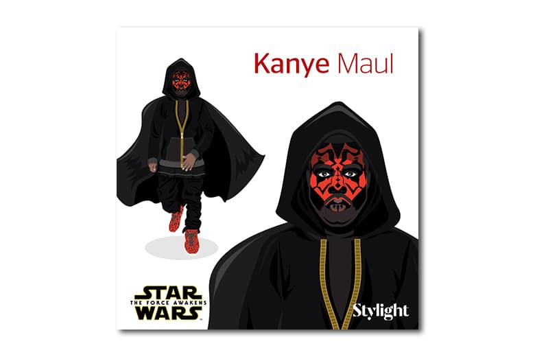 時尚名人化身《Star Wars》人物