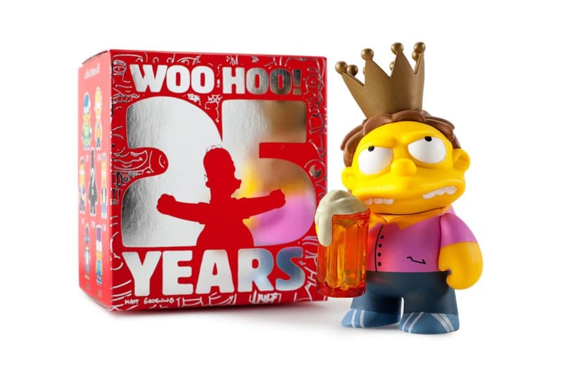 Kidrobot x《The Simpsons》25 周年別注迷你人偶