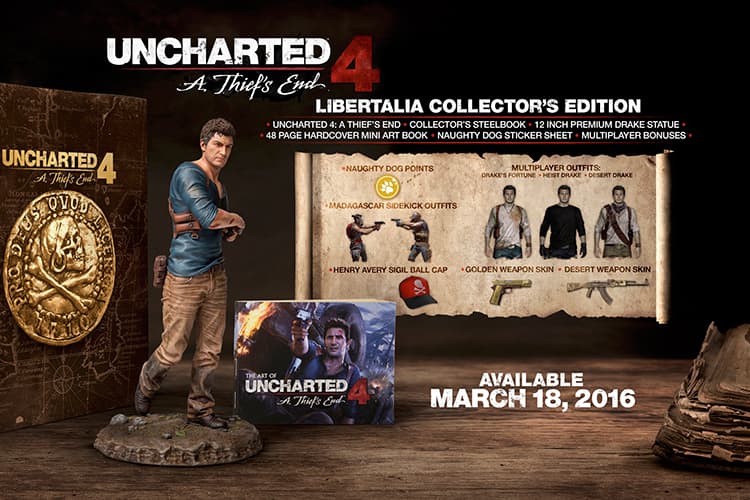《Uncharted 4: A Thief ’s End》珍藏版下周 ToySoul 展搶先預訂