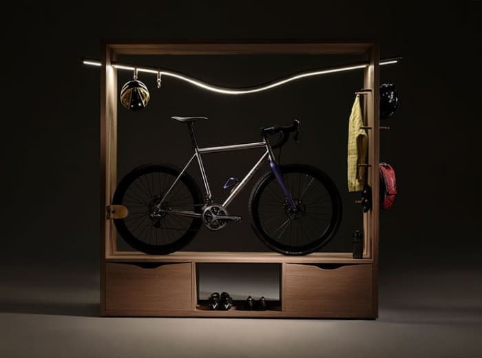 Vadolibero 木製單車收納架