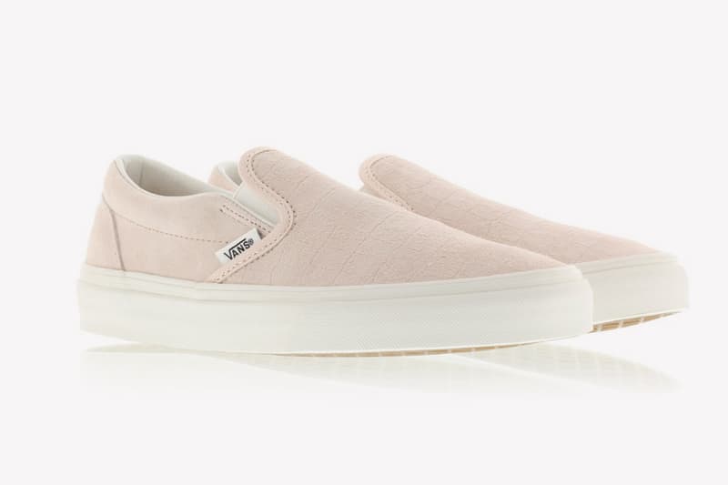 Vans Slip-On「Iced Pink Croc」配色