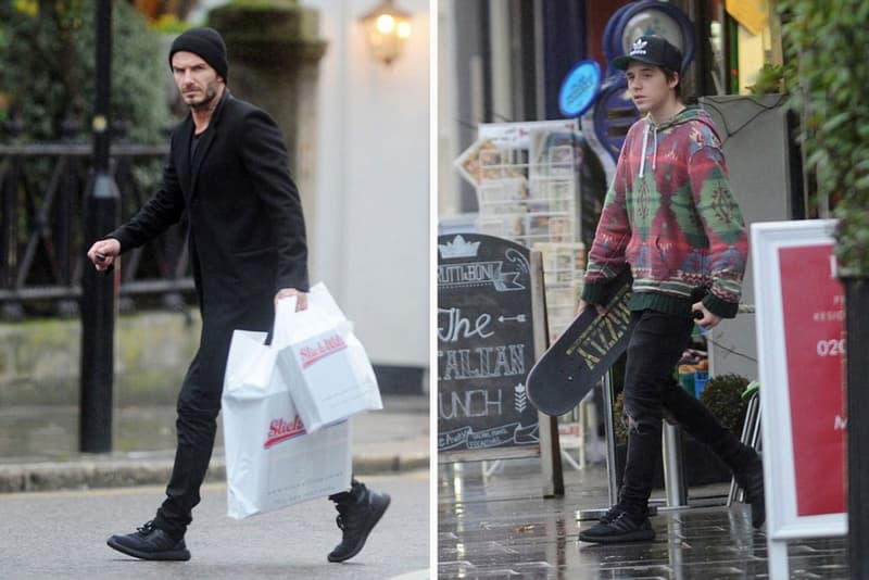 曝光！Beckham 父子穿上疑似終極待望之 Yeezy Ultra Boost