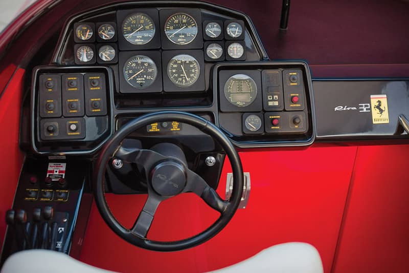 1990 riva ferrari 32 speedboat