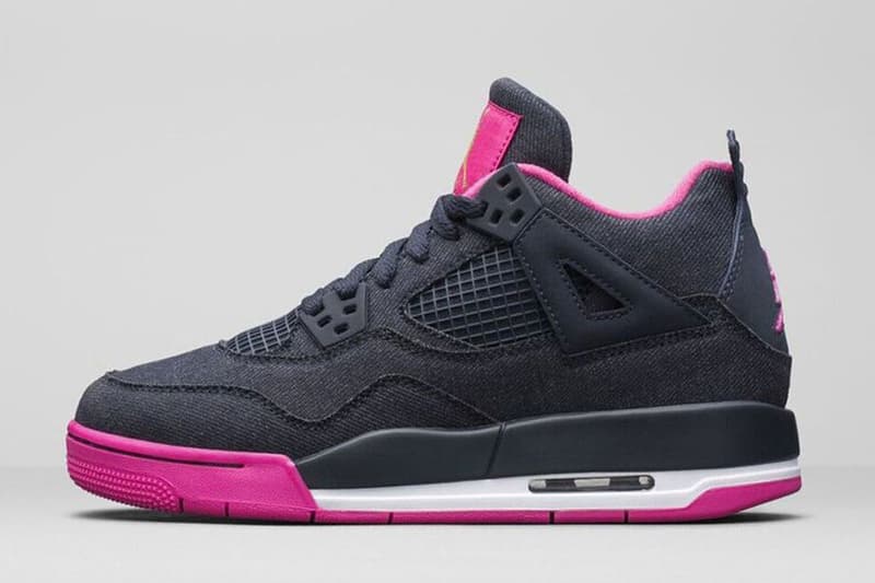 air jordan 4 retro dark obsidian vivid pink