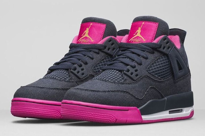 air jordan 4 retro dark obsidian vivid pink