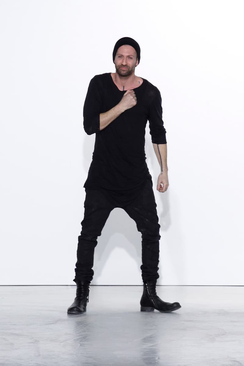 Boris Bidjan Saberi 2016 秋冬系列