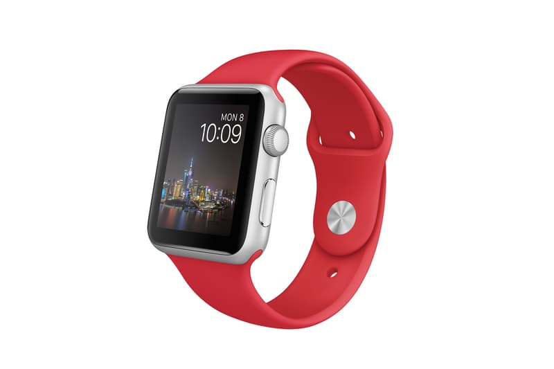 Apple Watch Sport Chinese Red