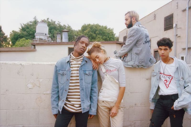 A$AP Rocky x GUESS 聯名系列致敬 90 年代流行文化